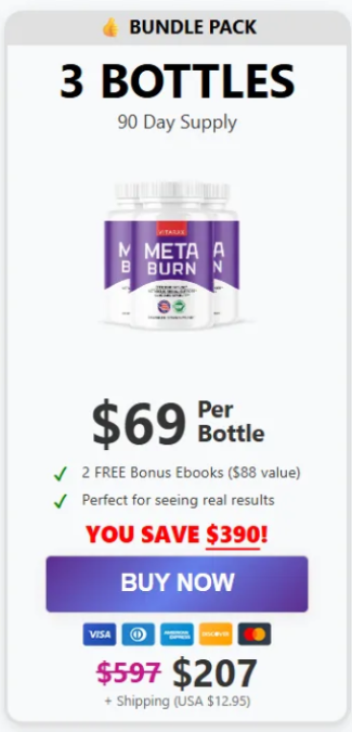 Three bottle smart saver offer with free delivery badge