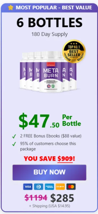 Six bottle value pack with updated pricing and bonus ebooks